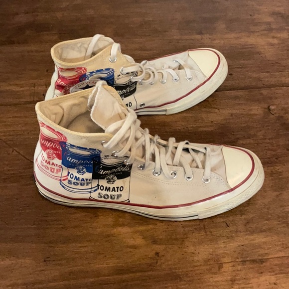 Converse Other - Converse Chuck Taylor Andy Warhol Campbell’s Soup Collection 10.5 Mens Very Nice
